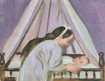 La Culla di François, 1916 da Maurice Denis